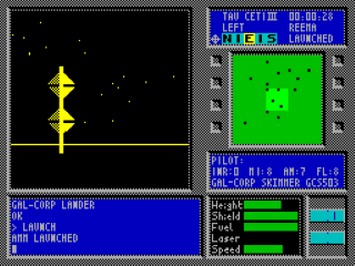 Tau Ceti The [Special Edition] screenshot 4 for ZX Spectrum